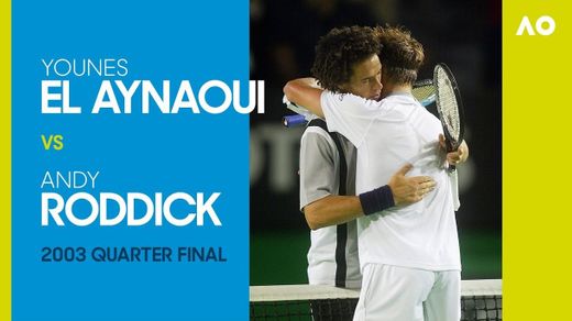 Younes El Aynaoui vs Andy Roddick in a five-set, five-hour epic ...