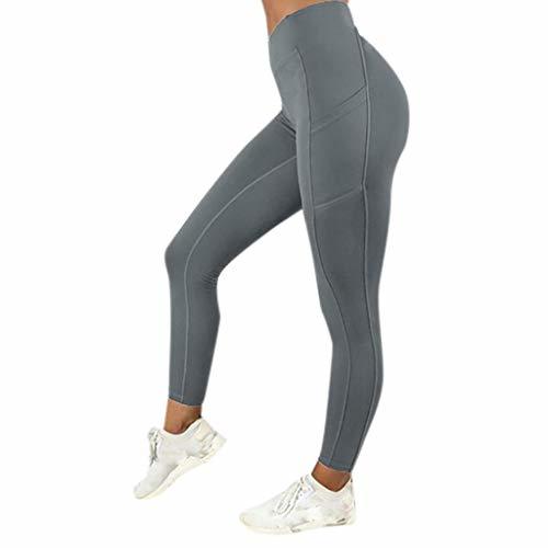 Products SHOBDW Pantalones Mujer Sólido Push Up Leggings Medias Cintura Alta Estiramiento Entrenamiento