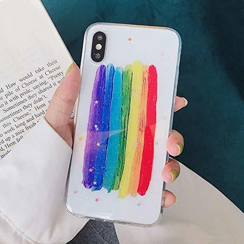 Product LIMITED Funda para teléfono Lack de Colores Brillantes y Estrellas Suaves para