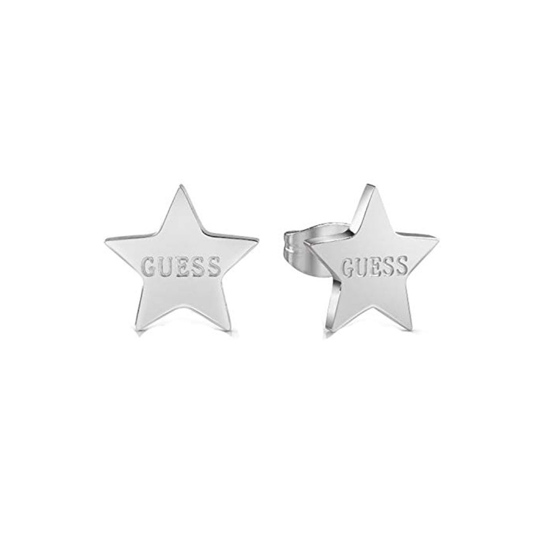 Producto Guess Pendientes de botón Mujer chapado en plata