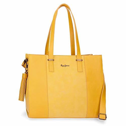 Social Bolso Pepe Jeans Bitmat Amarillo