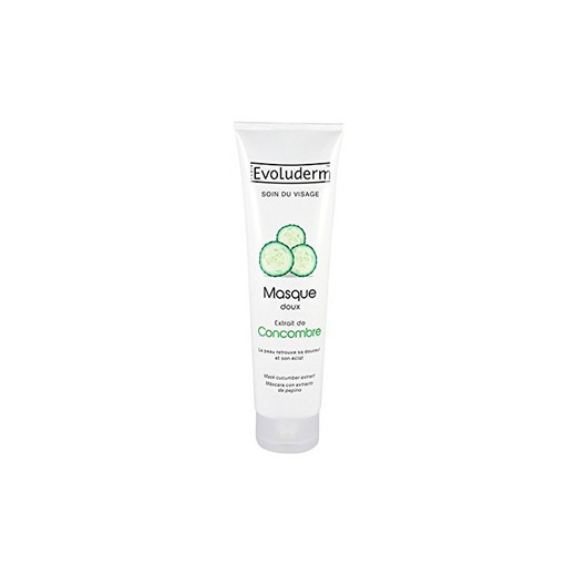 Evoluderm Mascarilla Facial Tubo Pepino 150 ml