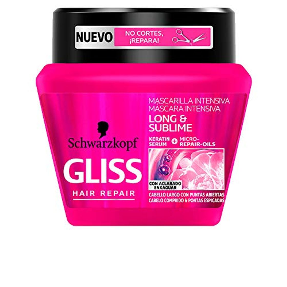 Product GLISS mascarilla long & sublime tarro 300 ml