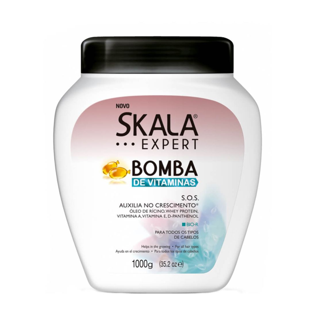 Moda Creme de Tratamento Skala Expert Bomba de Vitaminas 1kg ...