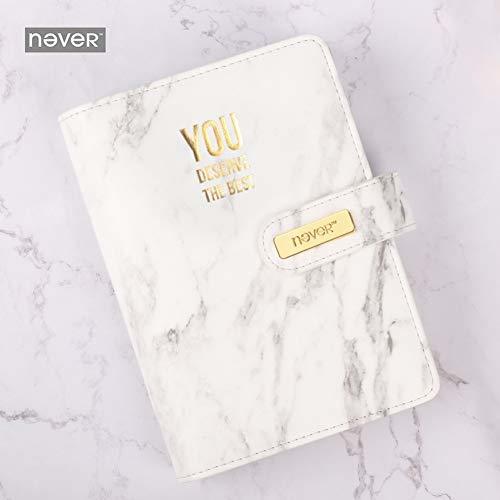 Lugar VQEWZ Nie Marmor Serie Pu Leder Cover Binder Notebook Tagebuch Agenda A6