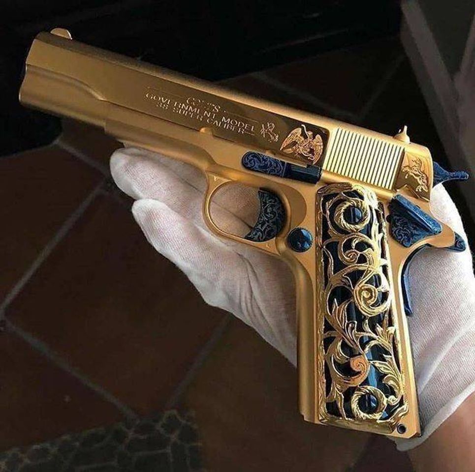 Fashion Golden Pistol