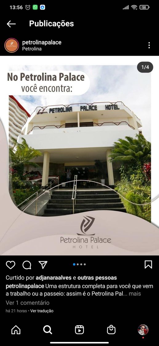 Lugar Petrolina Palace Hotel