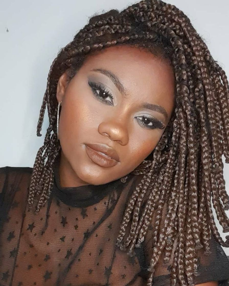 Fashion Box braids curto - castanho claro