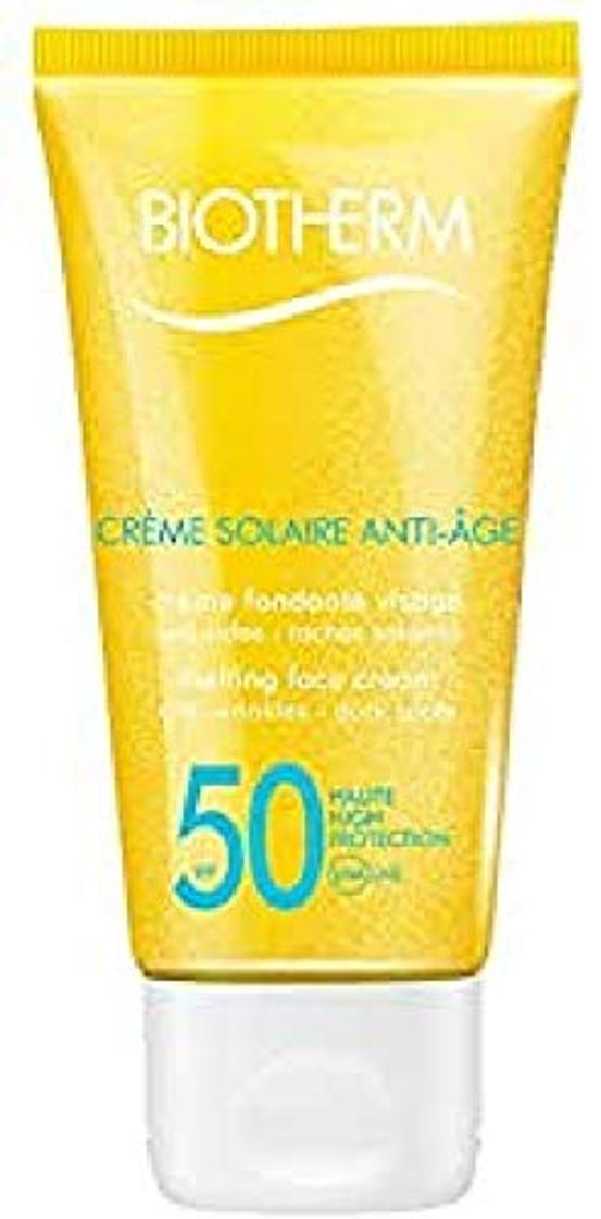 Place Biotherm Sun Crème Solaire Fondante Anti Age Visage SPF50 Protector Solar