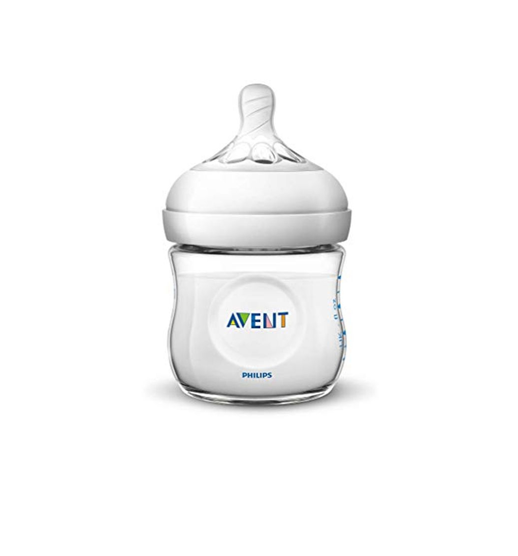 Producto Philips Avent Biberón Natural SCF030/17 - Biberón de 125 ml con tetina