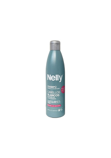 Nelly Champú Cabellos Blancos - 6 Recipientes de 250 ml - Total