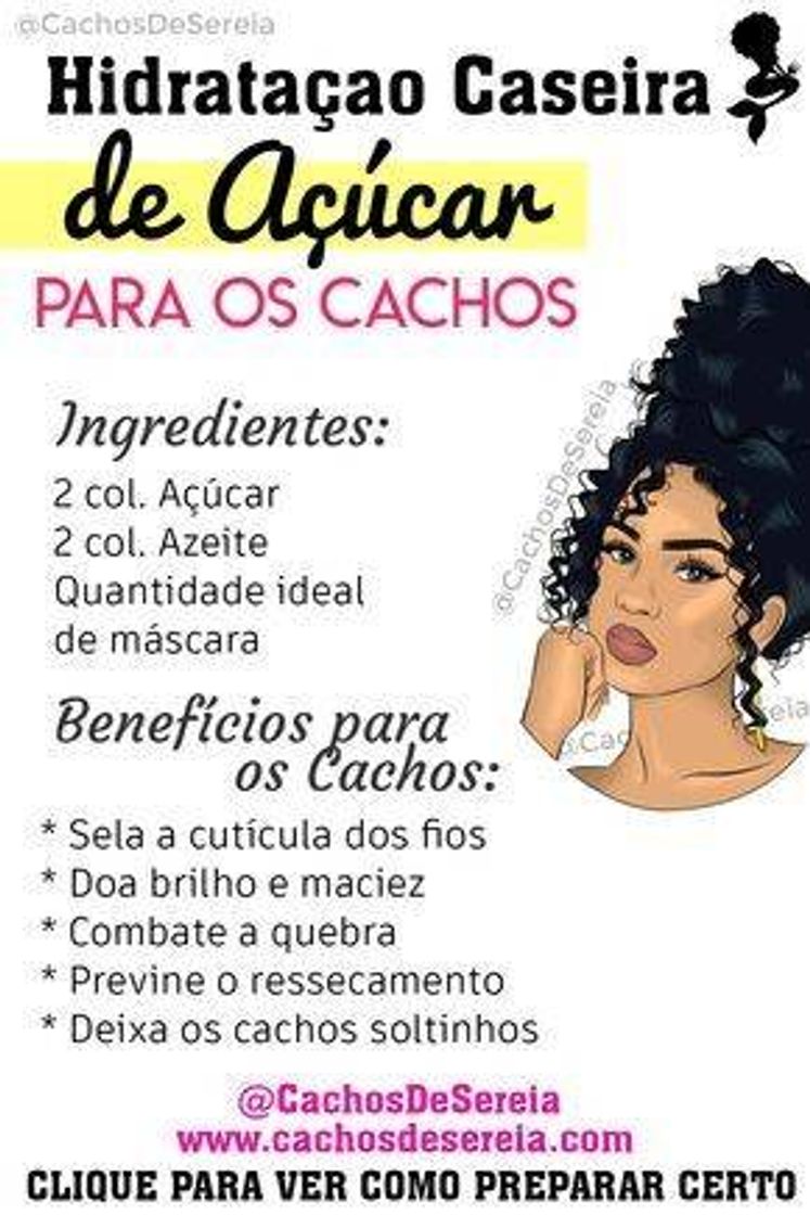 Fashion Receitinha para cabelos cacheados 💇‍♀️