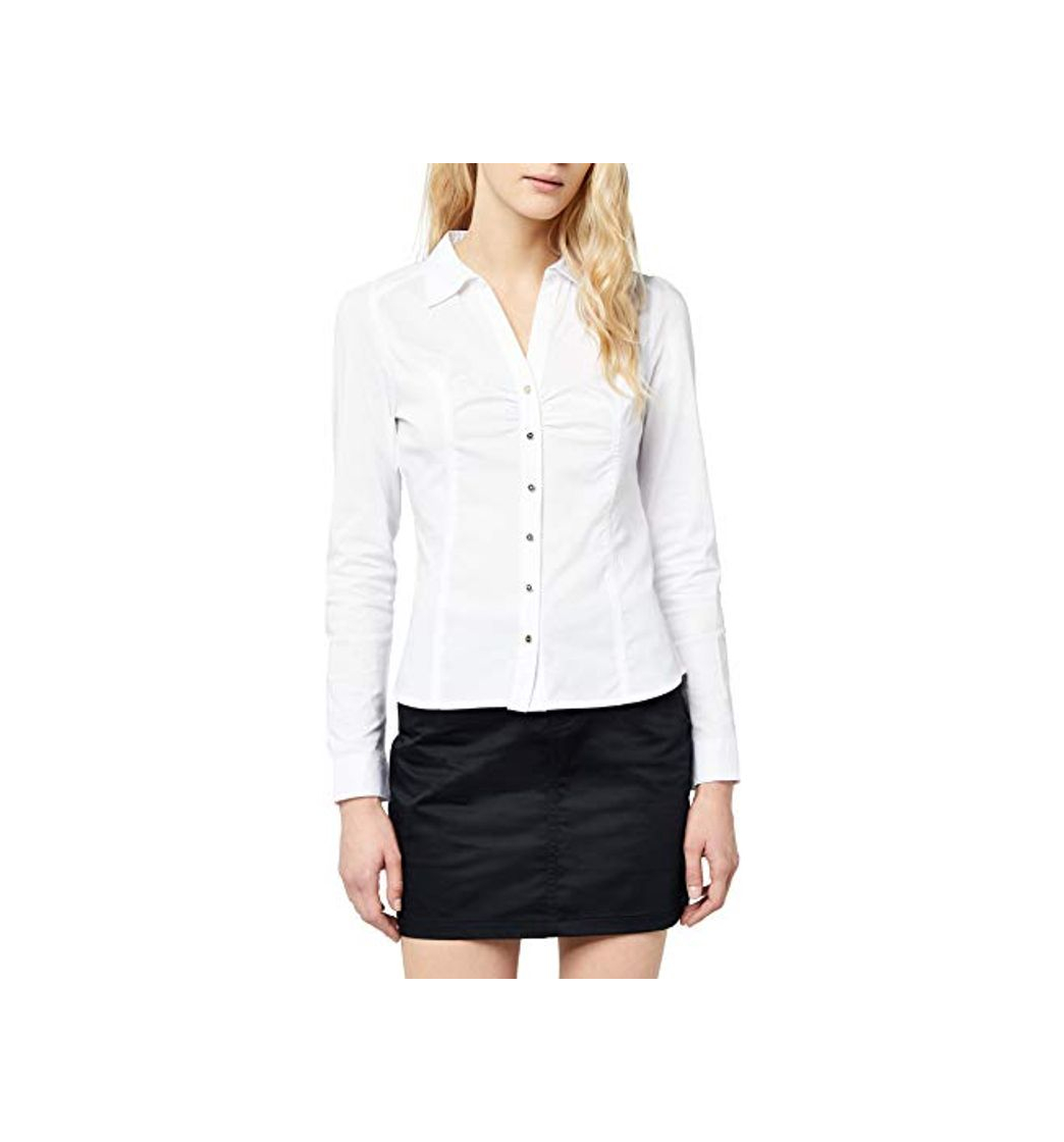 Moda Morgan Chemise boutonnée CARAM Shirt, Blanco