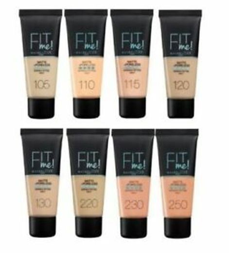Maybelline Fit Me! Matte and Poreless Foundation 30ml ...