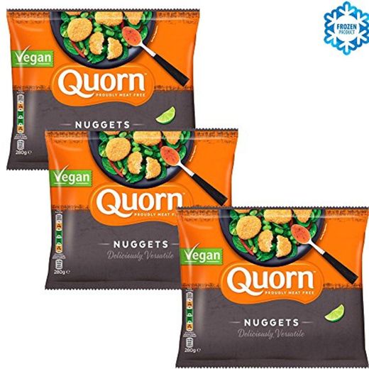 Quorn NUGGETS QUORN VEGANO 280g Pack de 3