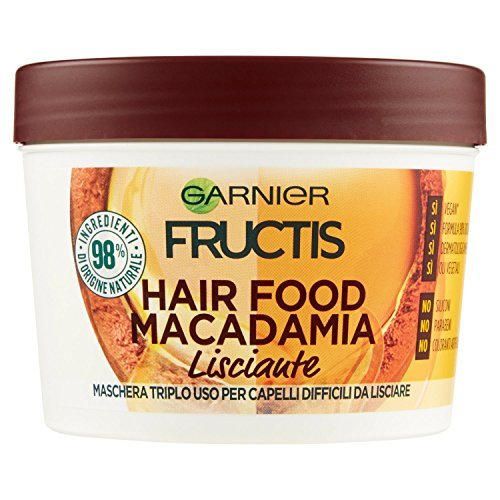 Garnier Fructis Hair Food Acondicionador de Macadamia Alisadora para Pelo Seco o