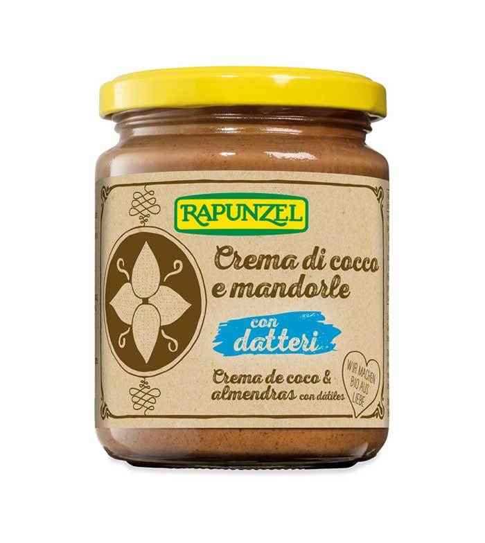 Moda Rapunzel - Crema de coco y almendras con dátiles Bio ...