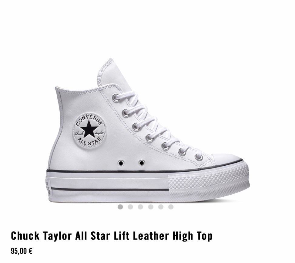 Products Chuck Taylor All Star Lift Leather High Top - Converse ES