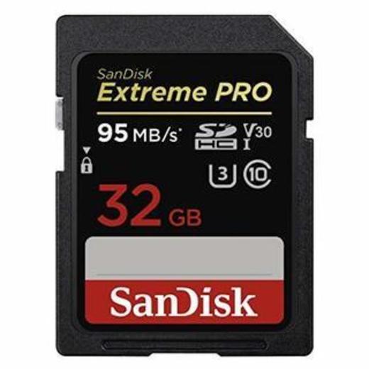 SanDisk Extreme Pro - Tarjeta de Memoria SDHC de 32 GB