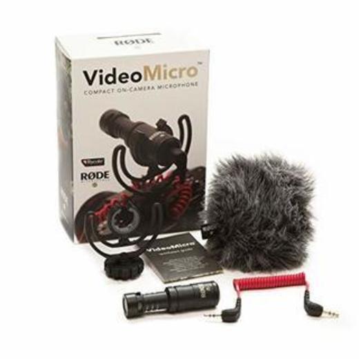 Rode VideoMicro - Micrófono para cámaras DSLR, surtido