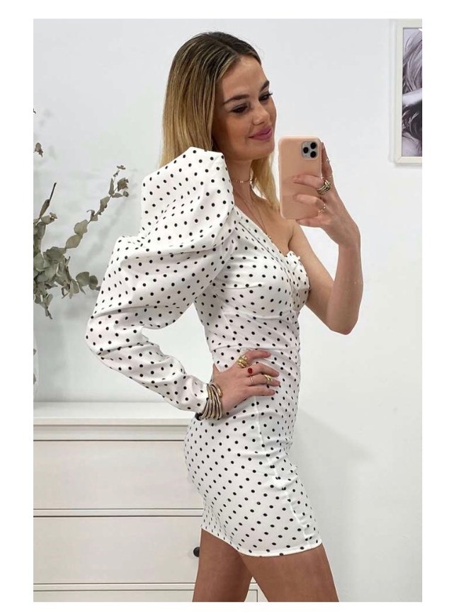 Fashion Vestido Lampier Blanco