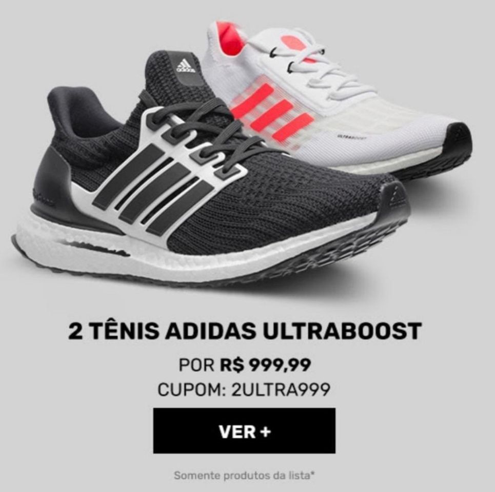 Fashion SUPER PROMOÇÃO 🚨 - 2 Adidas Ultraboost por R$999