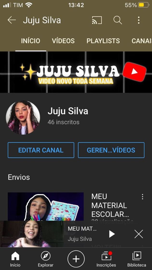 Fashion meu canal do YouTube 