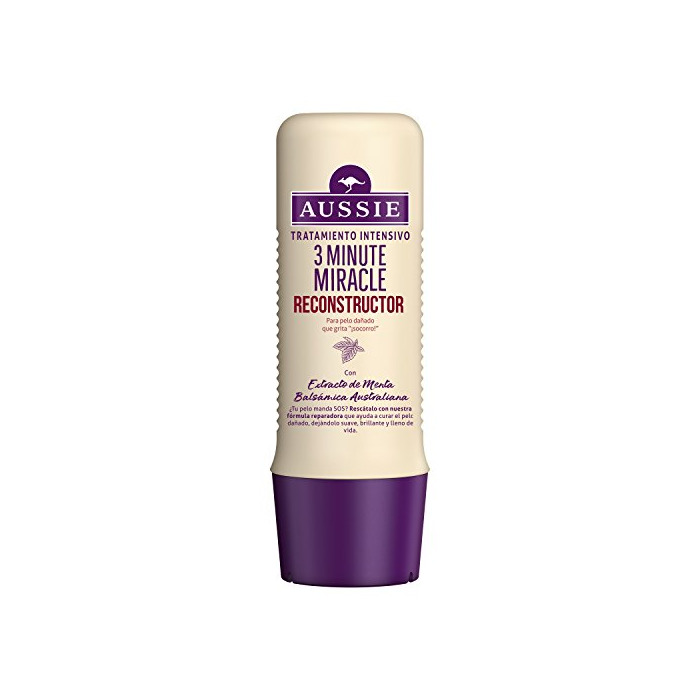Social Aussie 3 Minute Miracle Reconstructor Tratamiento Intensivo