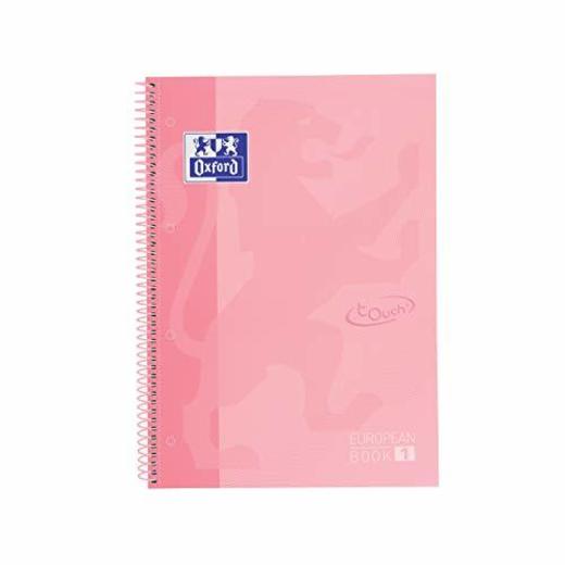 Oxford Cuaderno Microperforado Touch 80 hojas color Flamingo Pastel