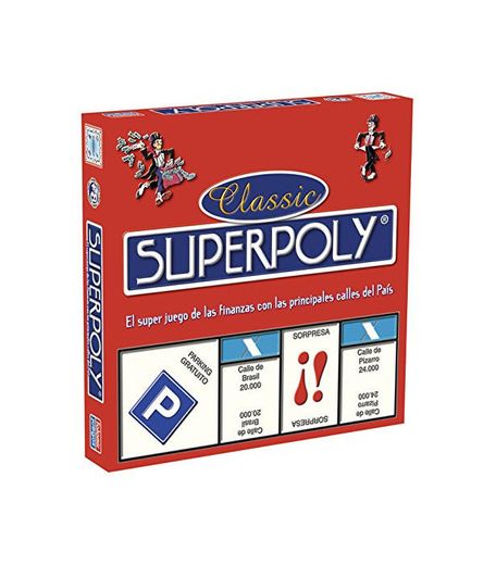 Falomir Superpoly, Juego de Mesa, Clásicos, Multicolor