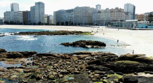 Playa de Riazor (La Coruña)