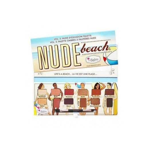 THE BALM
Nude Beach Paleta de Sombras