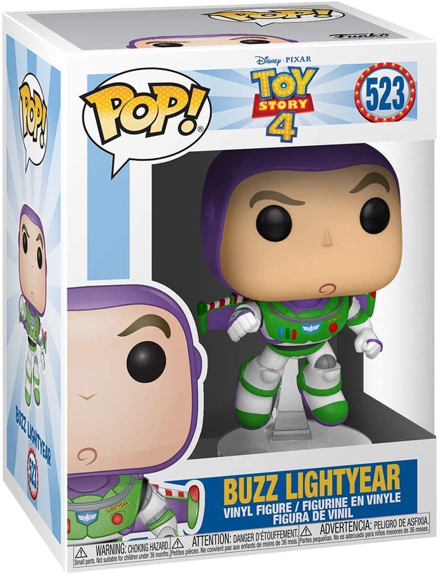 Juego Funko- Pop Vinilo: Disney: Toy Story 4: Buzz Lightyear Figura Coleccionable,