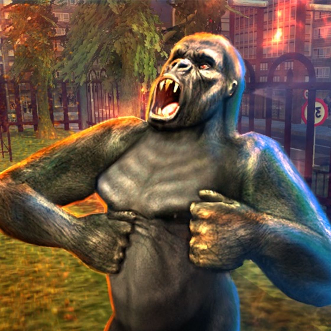 Aplicaciones Gorilla Attack Simulator 2016 - Compete and Conquer as African King Kong