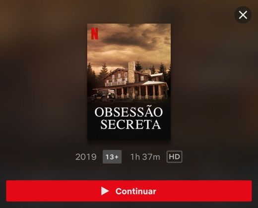 Obsessão Secreta - Netflix 