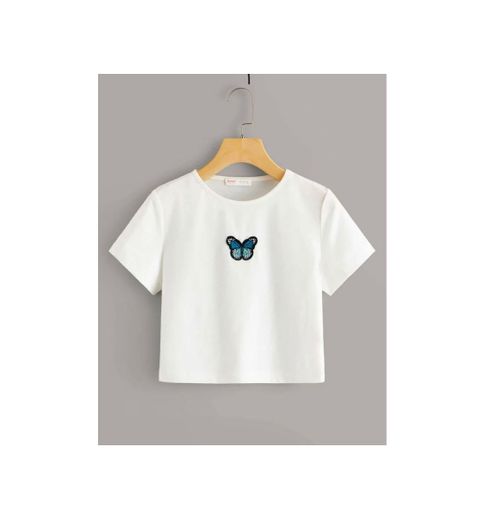 Camiseta mariposa
