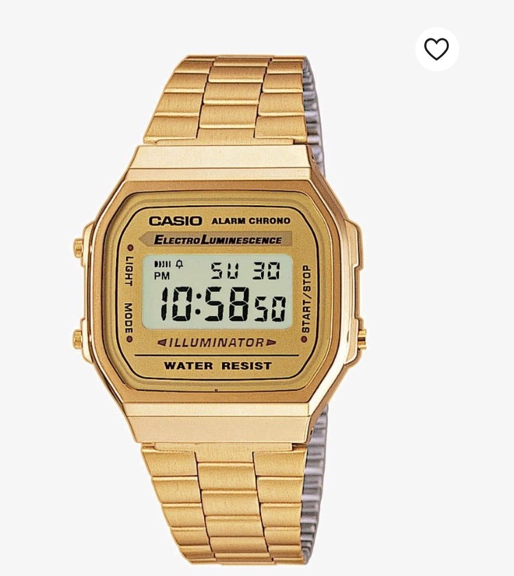 Moda Reloj Casio dorado