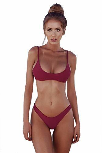 Social heekpek Bikinis Mujer 2019 Brasileños Bañador Ropa de Dos Piezas Push up