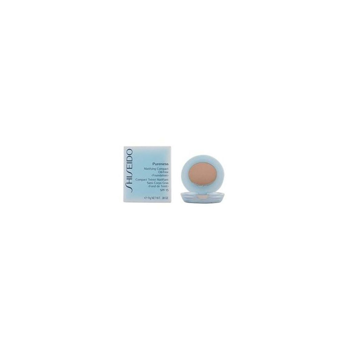 Belleza SHISEIDO PURENESS matifying compact #50-deep ivory 11 gr