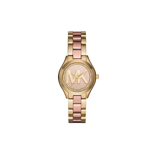 Michael Kors Reloj Analogico para Mujer de Cuarzo con Correa en Acero Inoxidable MK3650