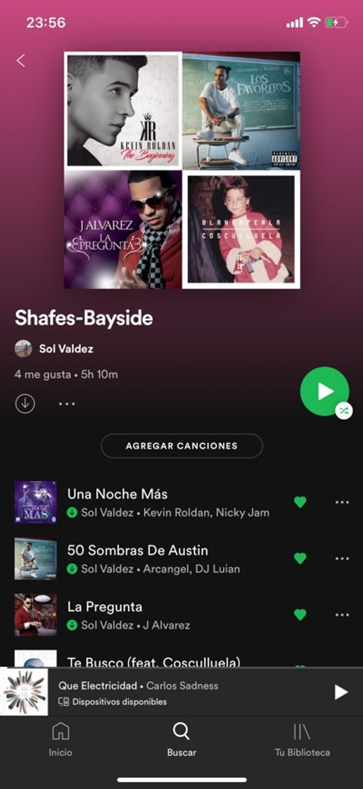 Music Playlist perreo sin linea de tiempo