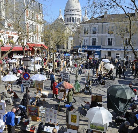 Lugar Place du Tertre