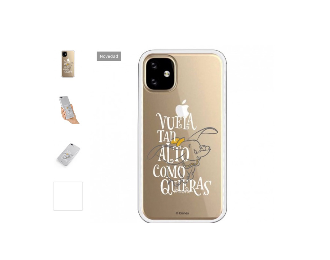 Productos Funda para iPhone 11 Pro Oficial de Disney Dumbo Vuela tan Alto