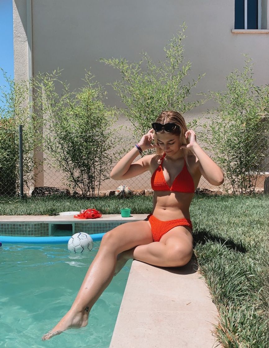 Moda bikini naranja 🧡