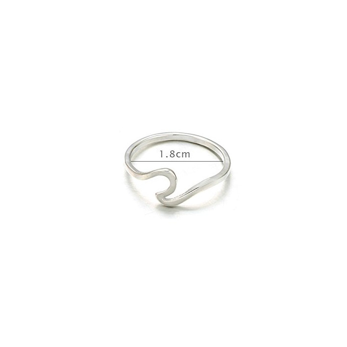 TONVER Anillo Ondulado