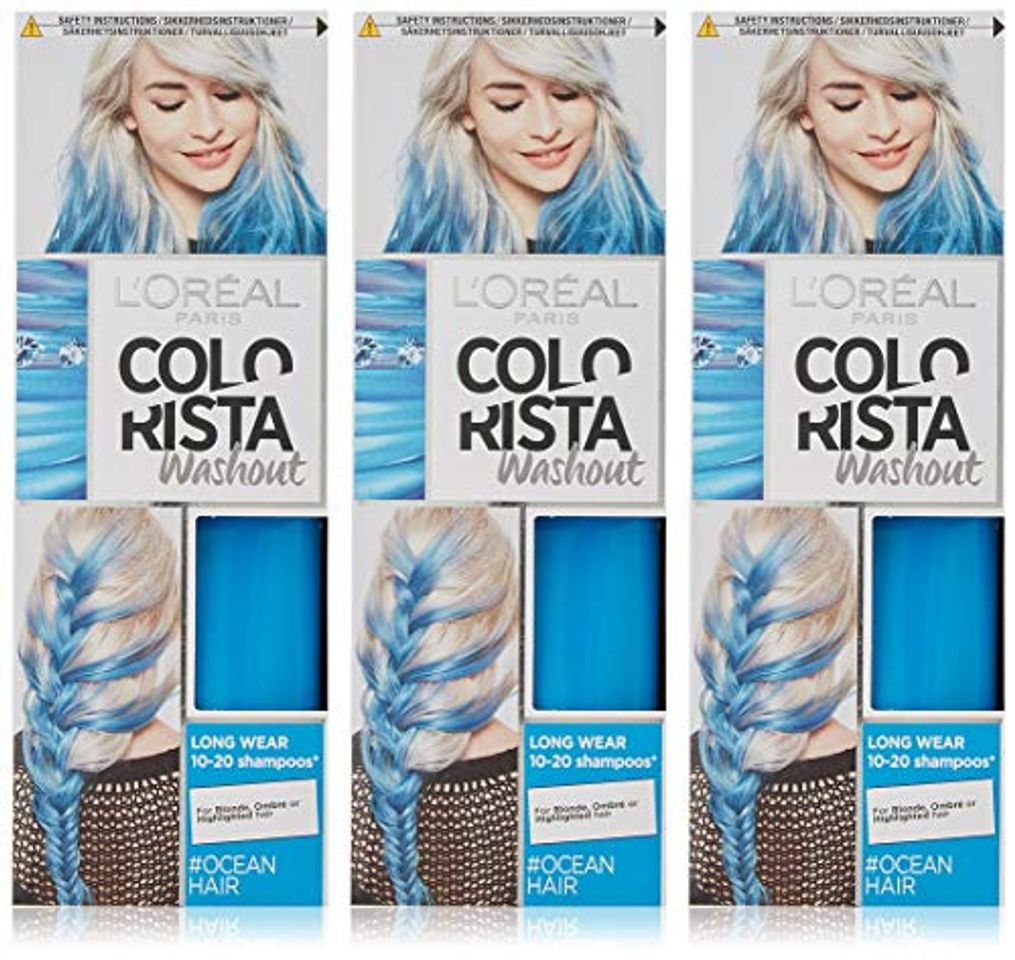 Moda Colorista Washout ||  Azul Océano