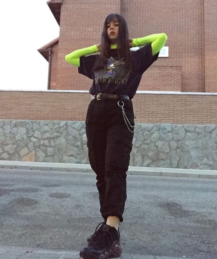 Fashion Outfit para hacer un video con lil peep