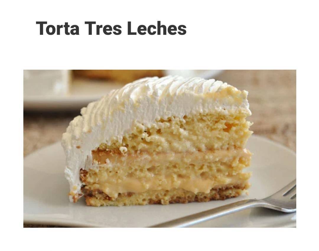 Moda Torta 3 leches | Gourmet