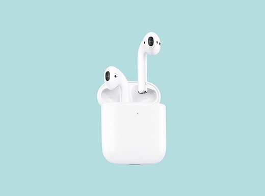 Electrónica Apple AirPods con estuche de carga inalámbrica