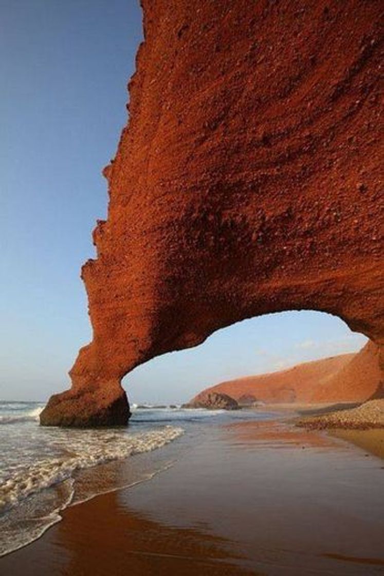 Places Playa de Legzira - Marruecos

